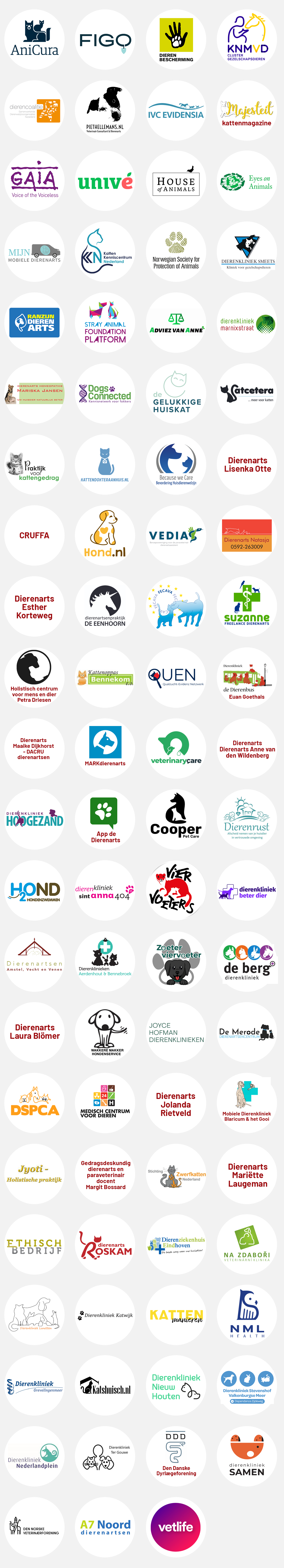 Logos supporting organisations